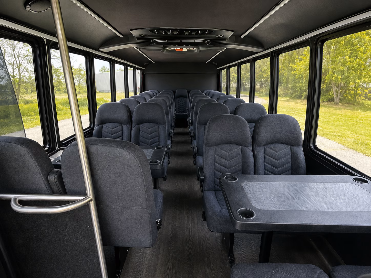 rent a field trip bus to alexandria museums and science centers